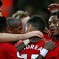 Anthony Martial celebrates his goal