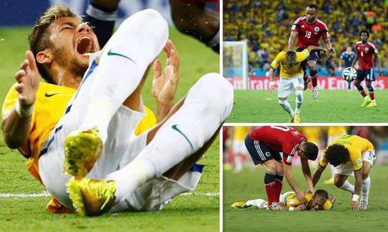 Neymar in 2014 World Cup