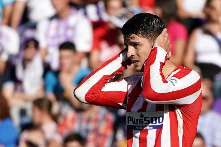 Alvaro Morata missed two good chances in Atletico Madrid's goalless draw with Real Valladolid on Sunday