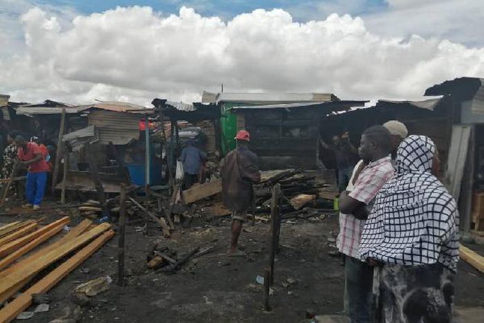 Kumasi Central Market fire