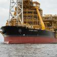 The Kaombo Norte, an oil tanker converted into a FPSO vessel (Floating Production Storage and Offloading), in November 2018. Its sister ship, the Kaombo Sul, has begun operating off the coast of Angola, French oil company Total said Tuesday
