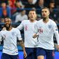 England's Harry Kane, Raheem Sterling (second left) and Ross Barkley (second right) were on target in a 5-1 thrashing of Montenegro