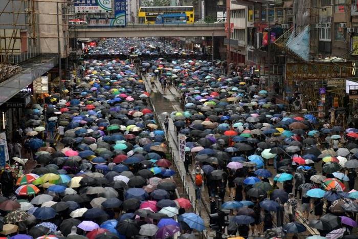 Huang Xueqin had written at least two reports about the protests in Hong Kong
