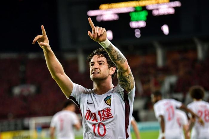 Alexandre Pato, pictured last year, scored 36 goals in 60 games in Chinese football