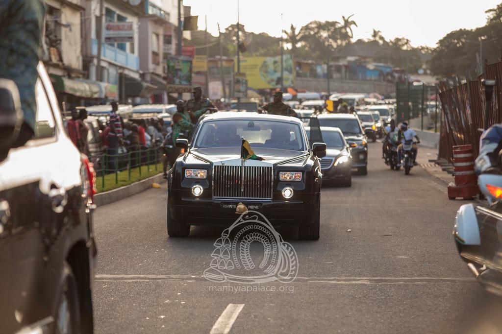 Check out Otumfuo's GHc 1.2m Rolls Royce Phantom