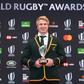 South Africa's Pieter-Steph du Toit was a towering presence in the World Cup final