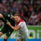Wout Weghorst continued his scoring form for Wolfsburg in a 1-1 draw with Duesseldorf on Friday