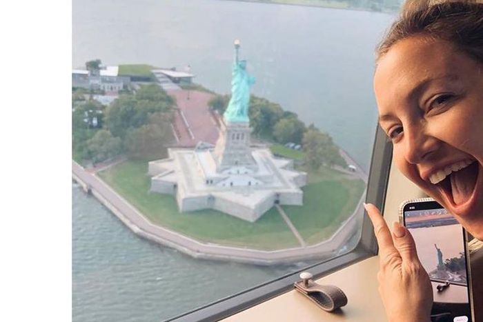 Kate Hudson Travels Solo Post-Baby