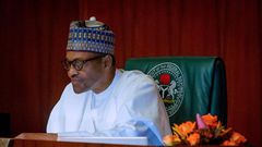 President Muhammadu Buhari [Twitter/@BashirAhmaad]