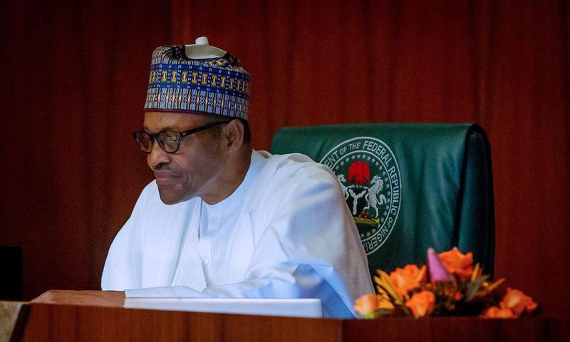 President Muhammadu Buhari [Twitter/@BashirAhmaad]