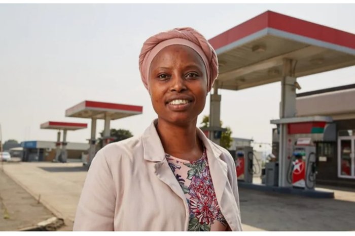 36-year-old woman narrates how she jumped from being a cashier to owning a petrol station