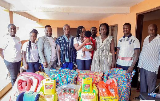 AmaCares donates to Sekyere-Kwamang orphanage home, health centre