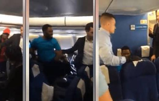 Nigerian man handcuffed and thrown out of plane for not having ‘complete documents’ (video)
