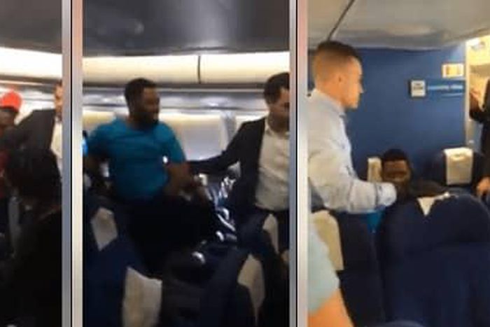 Nigerian man handcuffed and thrown out of plane for not having ‘complete documents’ (video)