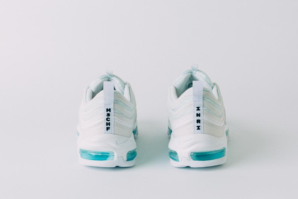 customised Nike Air Max 97 (Jesus Shoes)