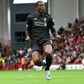 Liverpool midfielder Georginio Wijnaldum celebrates his goal against Sheffield United
