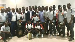 GFA Executive Council members see off Black Meteors