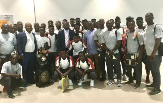 GFA Executive Council members see off Black Meteors