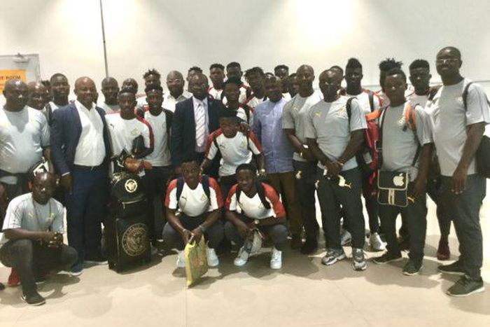 GFA Executive Council members see off Black Meteors