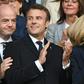 Fifa president Gianni Infantino has promised to help French president Emmanuel Macron raise funds to tackle pandemics