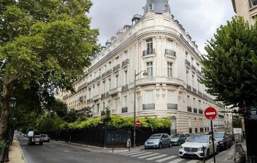 Epstein's flat is on Avenue Foch near the Champs-Elysees -- one of the world's most exclusive addresses