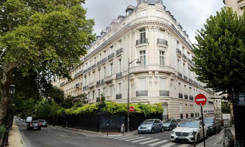 Epstein's flat is on Avenue Foch near the Champs-Elysees -- one of the world's most exclusive addresses