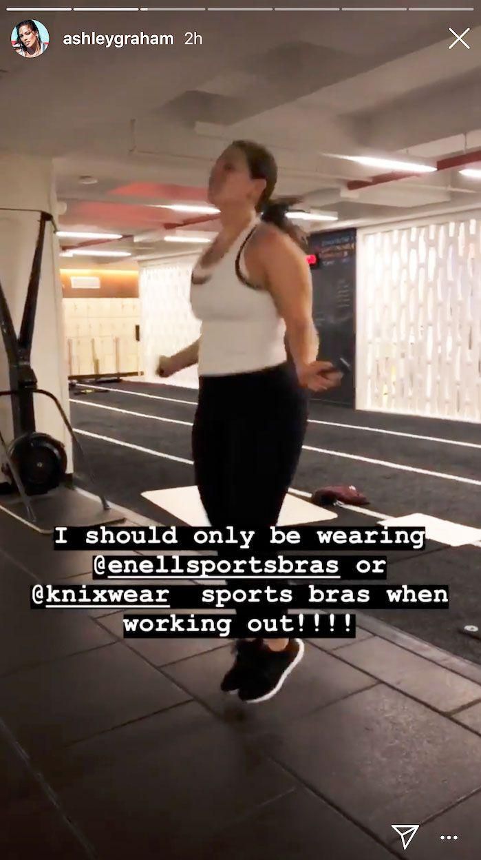 Ashley Graham Wore the Wrong Sports Bra