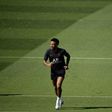 Neymar returned to training with the rest of the Paris Saint-Germain squad on Thursday