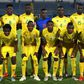 Zimbabwe pose before a 2019 Africa Cup of Nations match in Egypt.