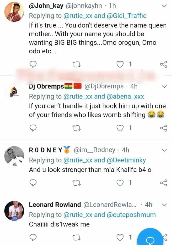 Beautiful lady rejects marriage proposal over size of penis