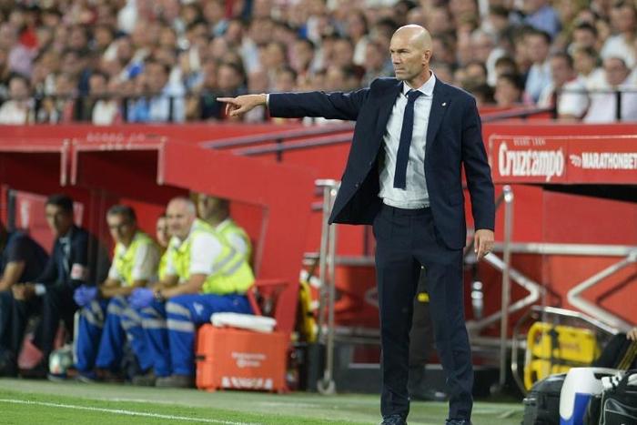 Real Madrid's win over Sevilla on Sunday eased the pressure on coach Zinedine Zidane