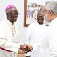 Rawlings with Archbishop of Accra