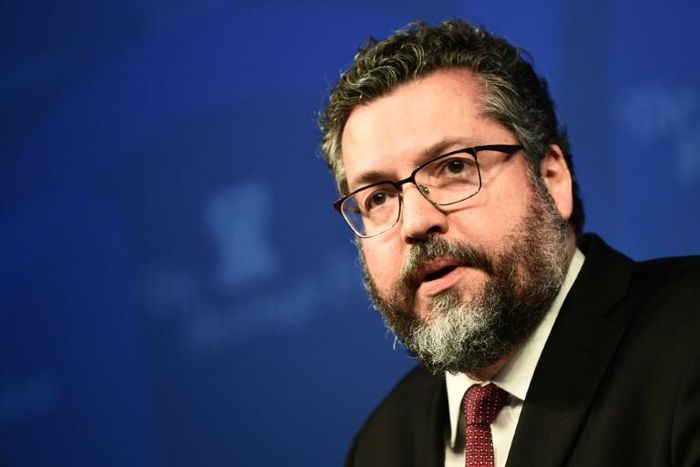 Brazilian Foreign Minister Ernesto Araujo attacks "climatism" in a speech at the Heritage Foundation