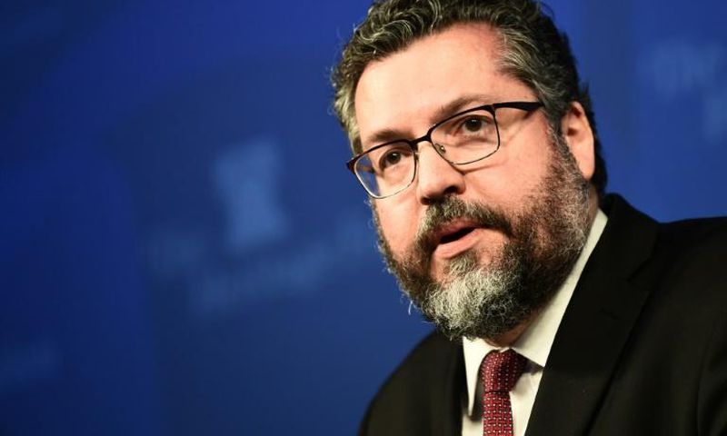 Brazilian Foreign Minister Ernesto Araujo attacks "climatism" in a speech at the Heritage Foundation