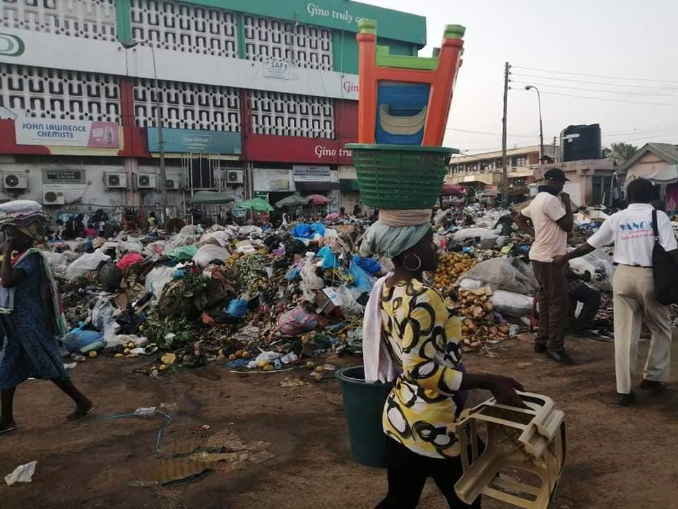 Filth takes over Kaneshie Market