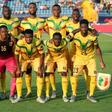 The Mali team pose before losing a 2019 Africa Cup of Nations last 16 match against the Ivory Coast in Egypt