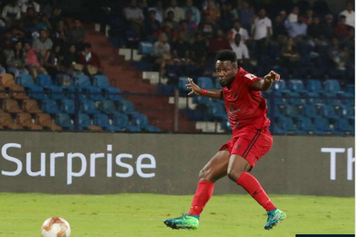 Gyan promises ‘better performance’ in next game after making NorthEast United debut