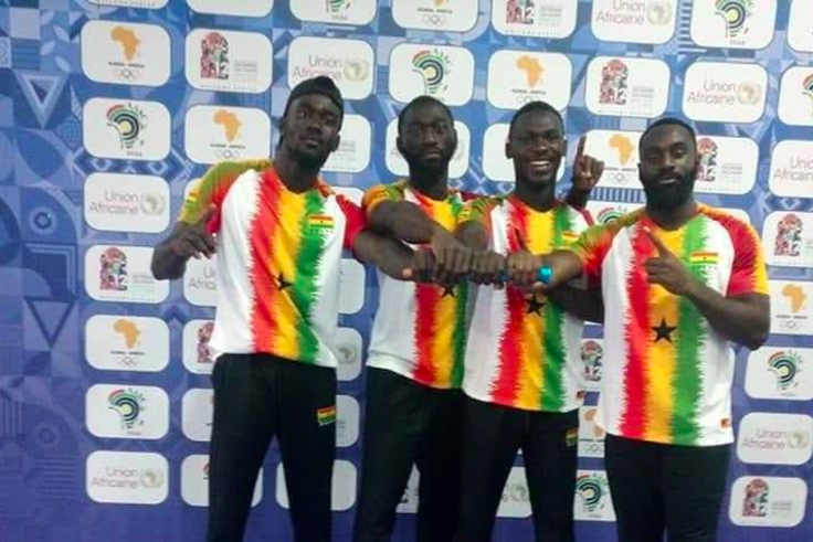 African Games, 4x100 winners, Team Ghana