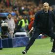 Real Madrid coach Zinedine Zidane