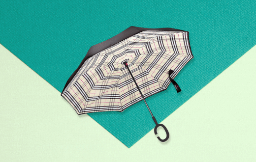 People Love This Inverted Windproof Umbrella