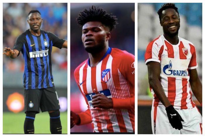 Ghanaian players who starred in the opening round of Champions League matches