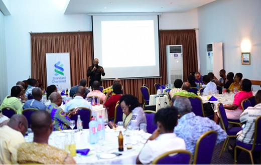 Standard Chartered Bank educating stakeholders on their objectives