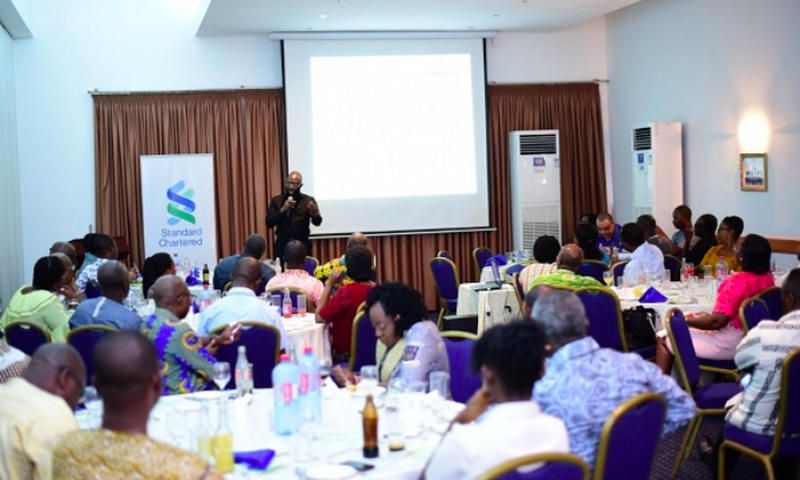 Standard Chartered Bank educating stakeholders on their objectives