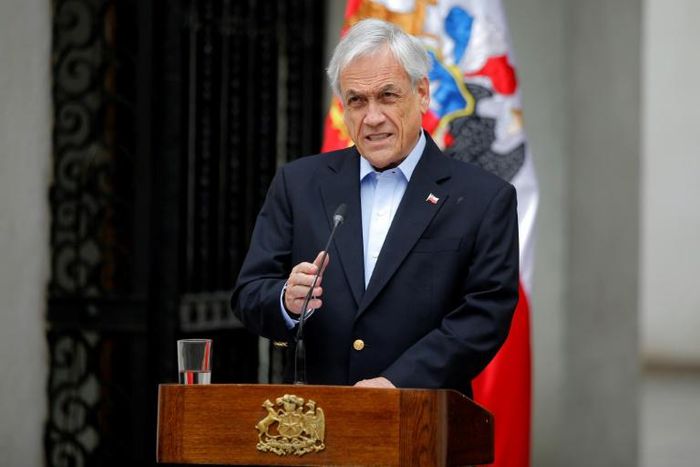 Chile's President Sebastian Pinera defended stepped up security measures following protests as "democratic and constitutional"