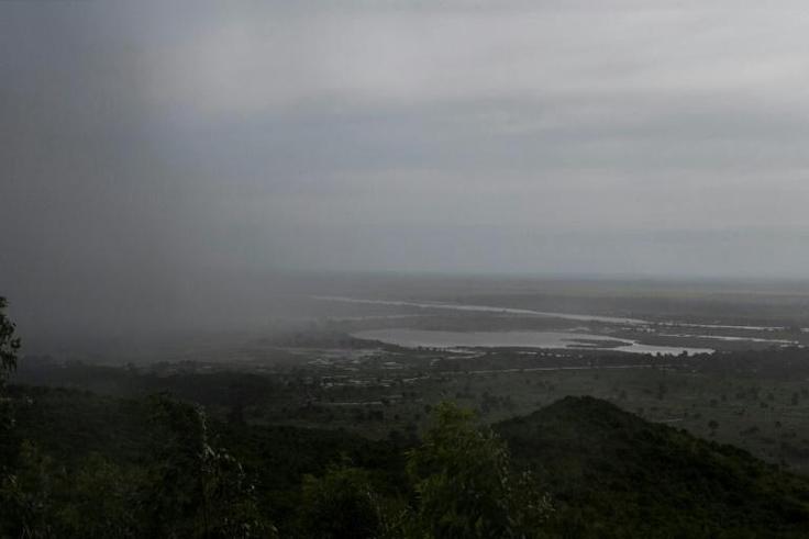 After tropical cyclone Idai hit Mozambique on Friday, heavy downpours have caused deaths in neighbouring Zimbabwe and Malawi (pictured)