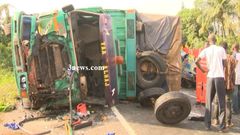 Driver and mate transporting ‘wee’ crash to death on Accra-Kumasi road (3news.com)