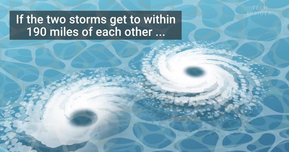Here's what happens when two hurricanes collide | Pulse Ghana