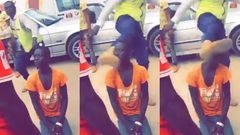 Uniformed man who kicked boy’s head not police officer