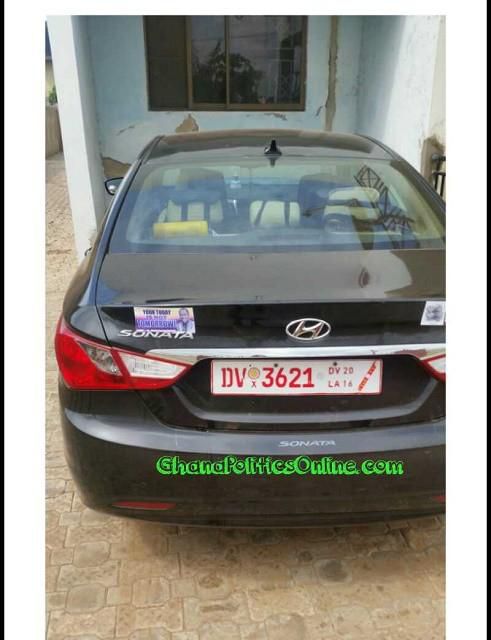 Yaw Sarpong's car from Badu Kobi