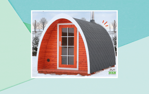 Amazon Is Selling A Two-Room 'Igloo' Sauna